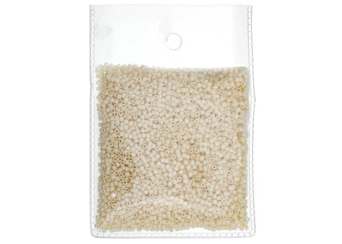 Cream AB Matte Delica 11/0 DB-883 - Turtle Island Beads And Silver