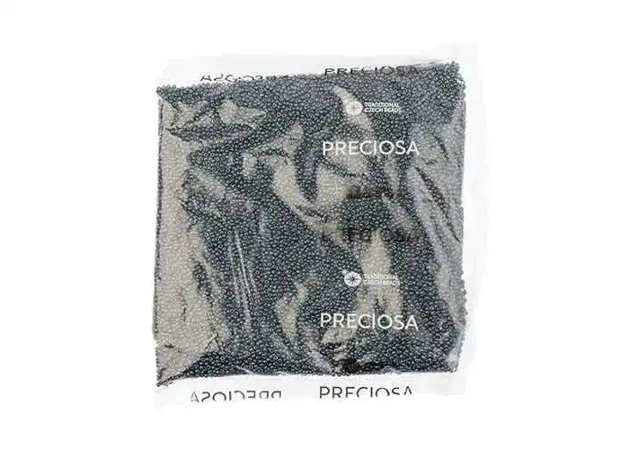 Pearl Turquoise Jet Terra 11/0