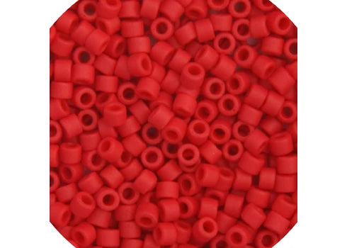 Red Matte-Dyed Delica 11/0 DB-796 - Turtle Island Beads And Silver
