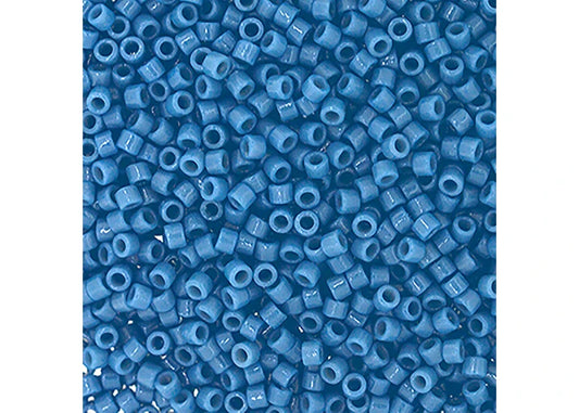 Duracoat Opaque Dyed Light Lapis Delica 11/0 DB-2132 - Turtle Island Beads And Silver