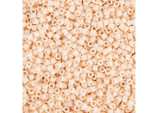 Light Beige Glazed Luster Delica 11/0 DB-204 - Turtle Island Beads And Silver