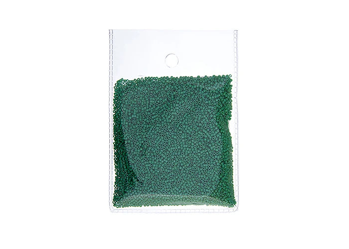 Green Jade Opaque Dyed Delica 11/0 DB-656 - Turtle Island Beads And Silver