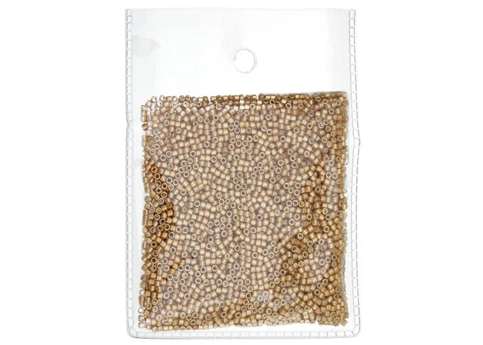 Yellow Gold Galvanized-Dyed Delica 11/0 DB-410 - Turtle Island Beads And Silver