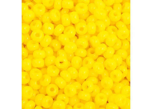 Opaque Lemon Yellow 11/0