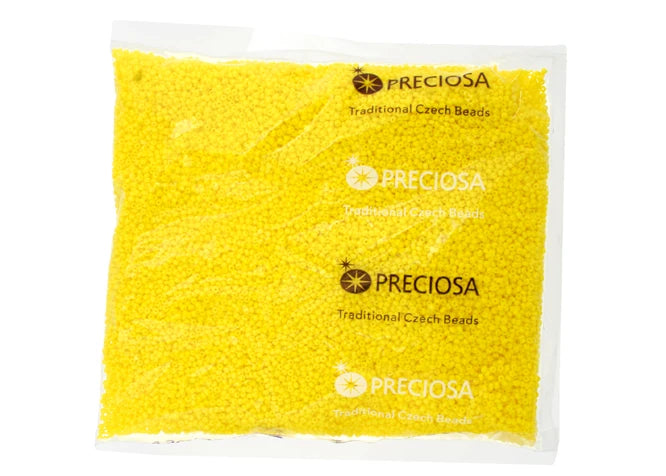 Opaque Lemon Yellow 11/0