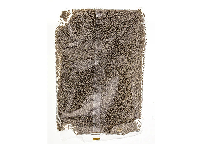 Frosted Glazed Grey Matte Delica 11/0 DB-2282 - Turtle Island Beads And Silver