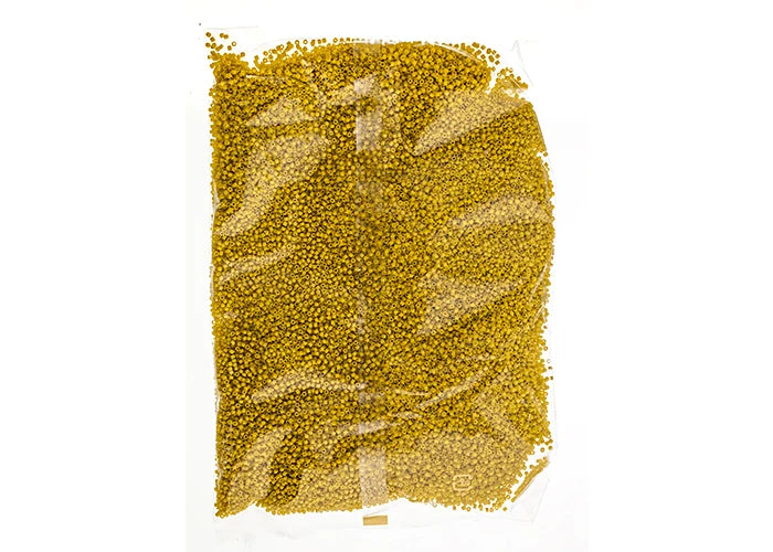Frosted Glazed Yellow Lemon Matte Delica 11/0 DB-2283 - Turtle Island Beads And Silver