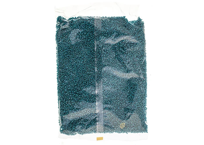 Frosted Glazed Rainbow Arctic Blue Delica 11/0 DB-2315 - Turtle Island Beads And Silver