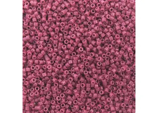Duracoat Opaque Dyed Dusty Rose Delica 11/0 DB-2353 - Turtle Island Beads And Silver