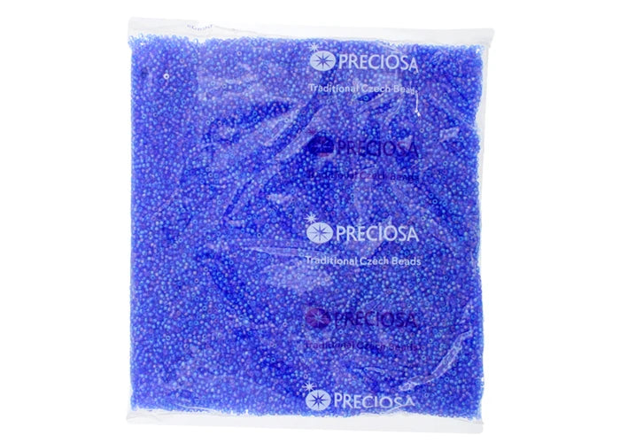 Transparent Blue Ab 11/0