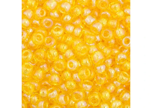 Transparent Yellow Ab 11/0