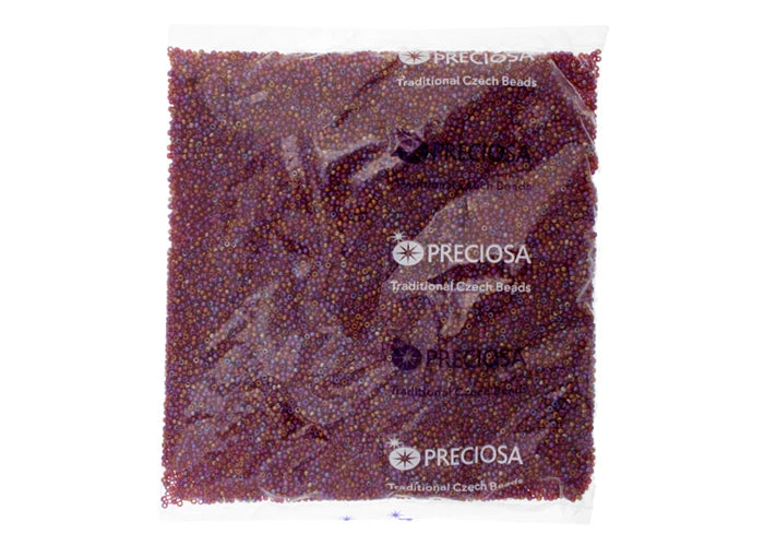 Transparent Red Ab 11/0