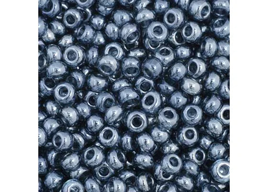 Transparent Black Diamond Luster 11/0