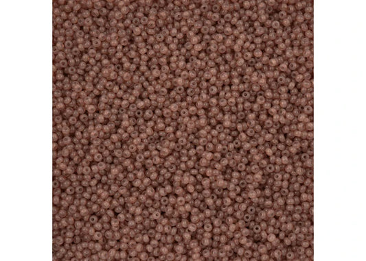 Alabaster Medium Brown Solgel 11/0