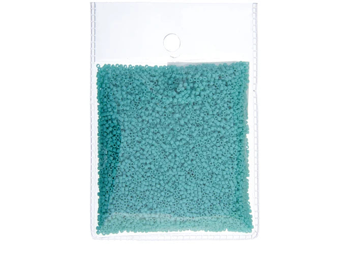 Turquoise Green Matte Delica 11/0 DB-759 - Turtle Island Beads And Silver