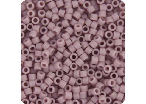 Mauve Opaque Delica 11/0 DB-758 - Turtle Island Beads And Silver