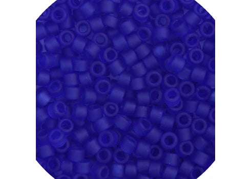 Transparent Cobalt Blue Delica 11/0 DB-748 - Turtle Island Beads And Silver