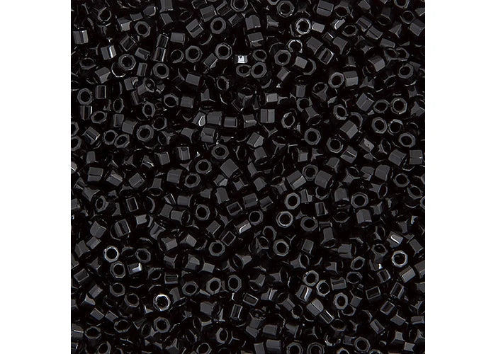 Black Delica 11/0 DB-10 - Turtle Island Beads And Silver