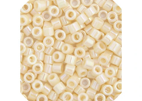 Cream AB Delica 11/0 DB-157 - Turtle Island Beads And Silver