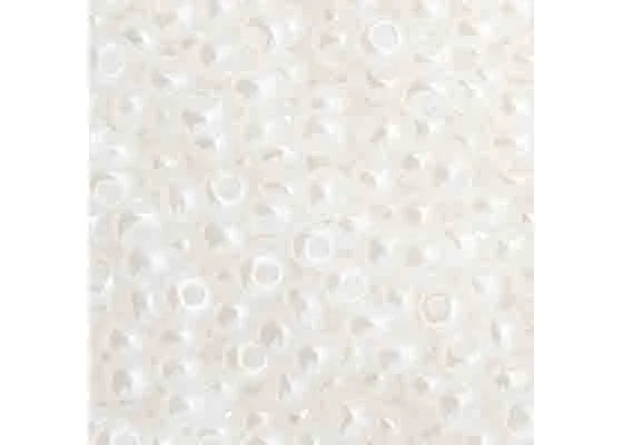 Opaque White Dyed Pearl 11/0