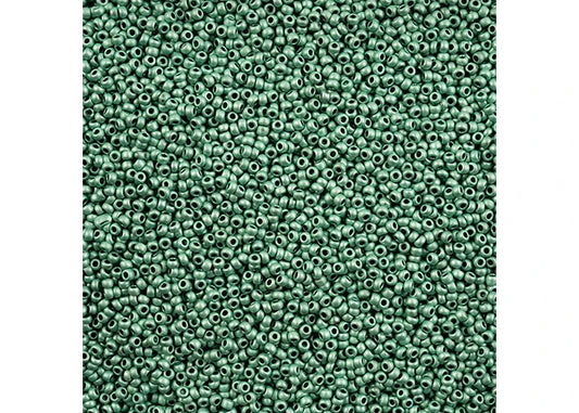 Turquoise Blue Terra Metallic Matt 11/0