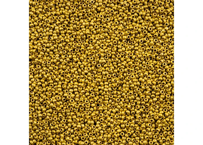 Yellow Terra Metallic Matt 11/0