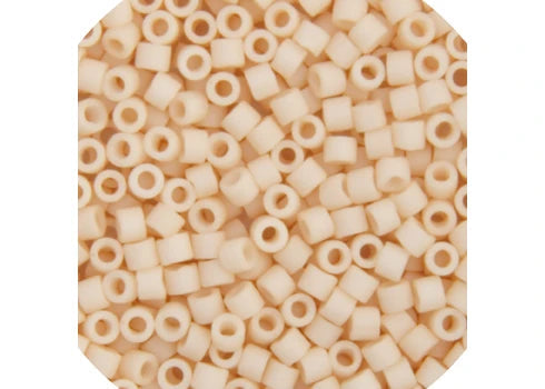 Dark Cream Matte Glazed Luster Delica 11/0 DB-353 - Turtle Island Beads And Silver