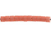 Duracoat Opaque Dyed Salmon Pink Delica 11/0 DB-2112 - Turtle Island Beads And Silver