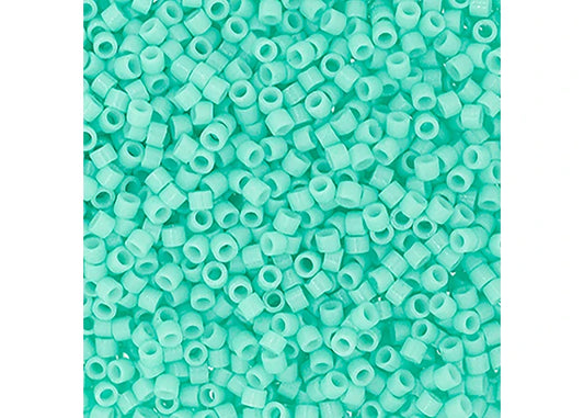 Duracoat Opaque Dyed Robin Egg Blue Delica 11/0 DB-2122 - Turtle Island Beads And Silver