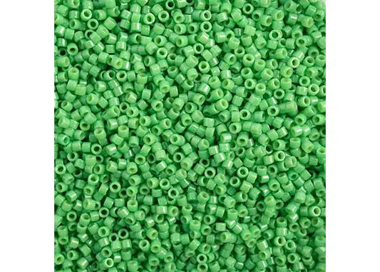 Duracoat Opaque Dyed Fiji Green Delica 11/0 DB-2126 - Turtle Island Beads And Silver