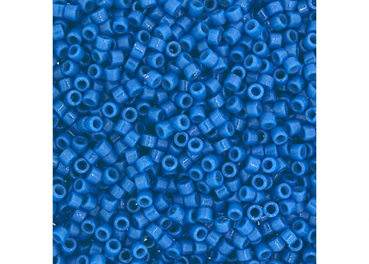 Duracoat Opaque Dyed Dusk Blue Delica 11/0 DB-2135 - Turtle Island Beads And Silver