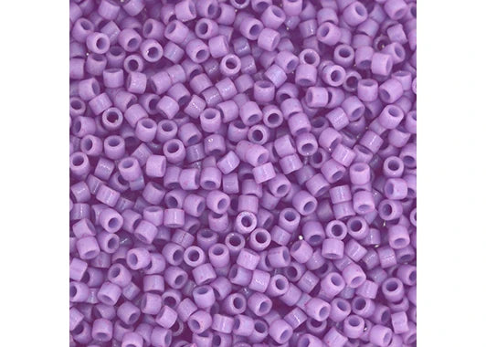 Duracoat Opaque Dyed Lilac Delica 11/0 DB-2136 - Turtle Island Beads And Silver