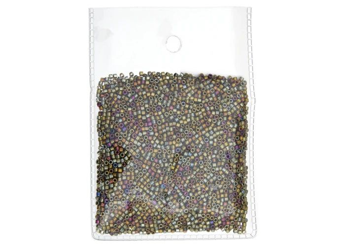 Purple AB Metallic Gold Delica 11/0 DB-29 - Turtle Island Beads And Silver