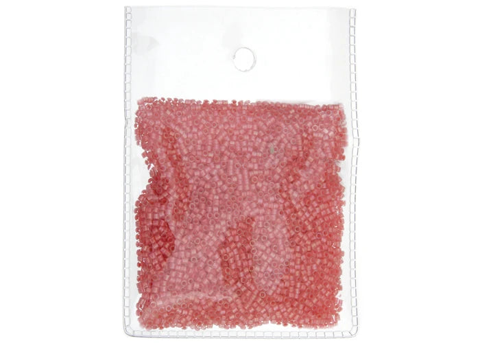 Rose/Pink AB Lined-Dyed Delica 11/0 DB-70 - Turtle Island Beads And Silver