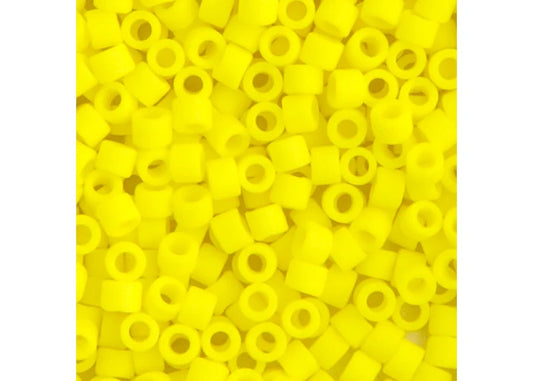 Yellow Matte Opaque Delica 11/0 DB-751 - Turtle Island Beads And Silver