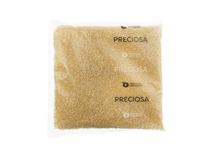 S/l Yellow Dyed Crystal 11/0