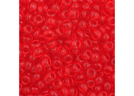 Transparent Light Red 11/0