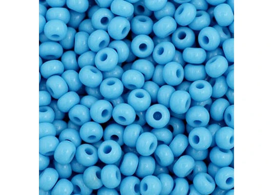 Opaque Turquoise Blue 11/0