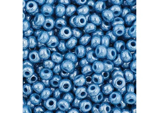 Opaque Dark Blue Luster 11/0