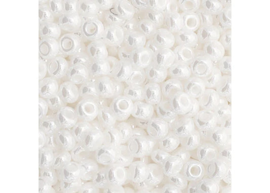 Opaque White Luster 11/0