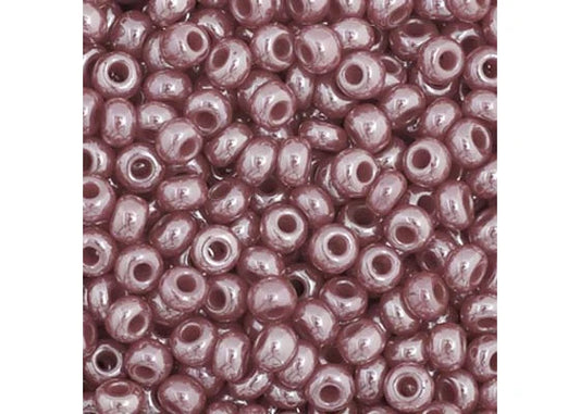 Opaque Red Luster 11/0