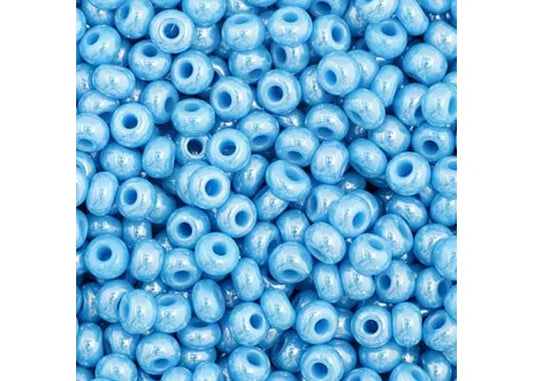 Opaque Blue Luster 11/0