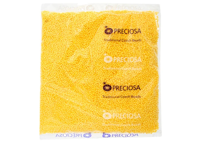 Opaque Golden Yellow Luster 11/0
