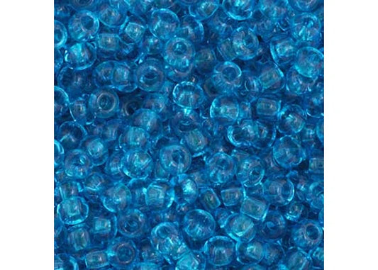 Transparent Medium Aqua 11/0