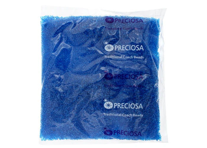 Transparent Medium Aqua 11/0