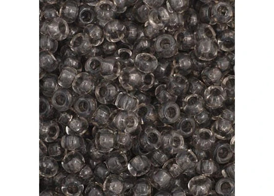 Transparent Black Diamond Dyed 11/0