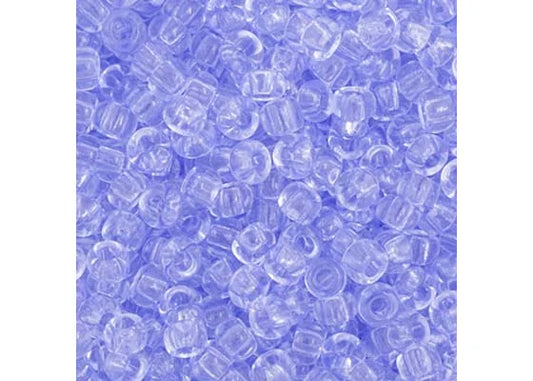 Transparent Tanzanite Dyed 11/0