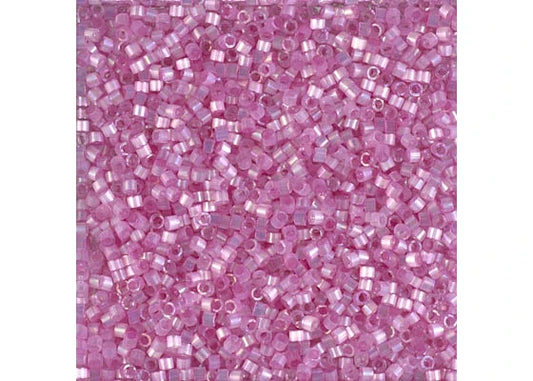 Orchid Ab Silk Inside Dyed 11/0