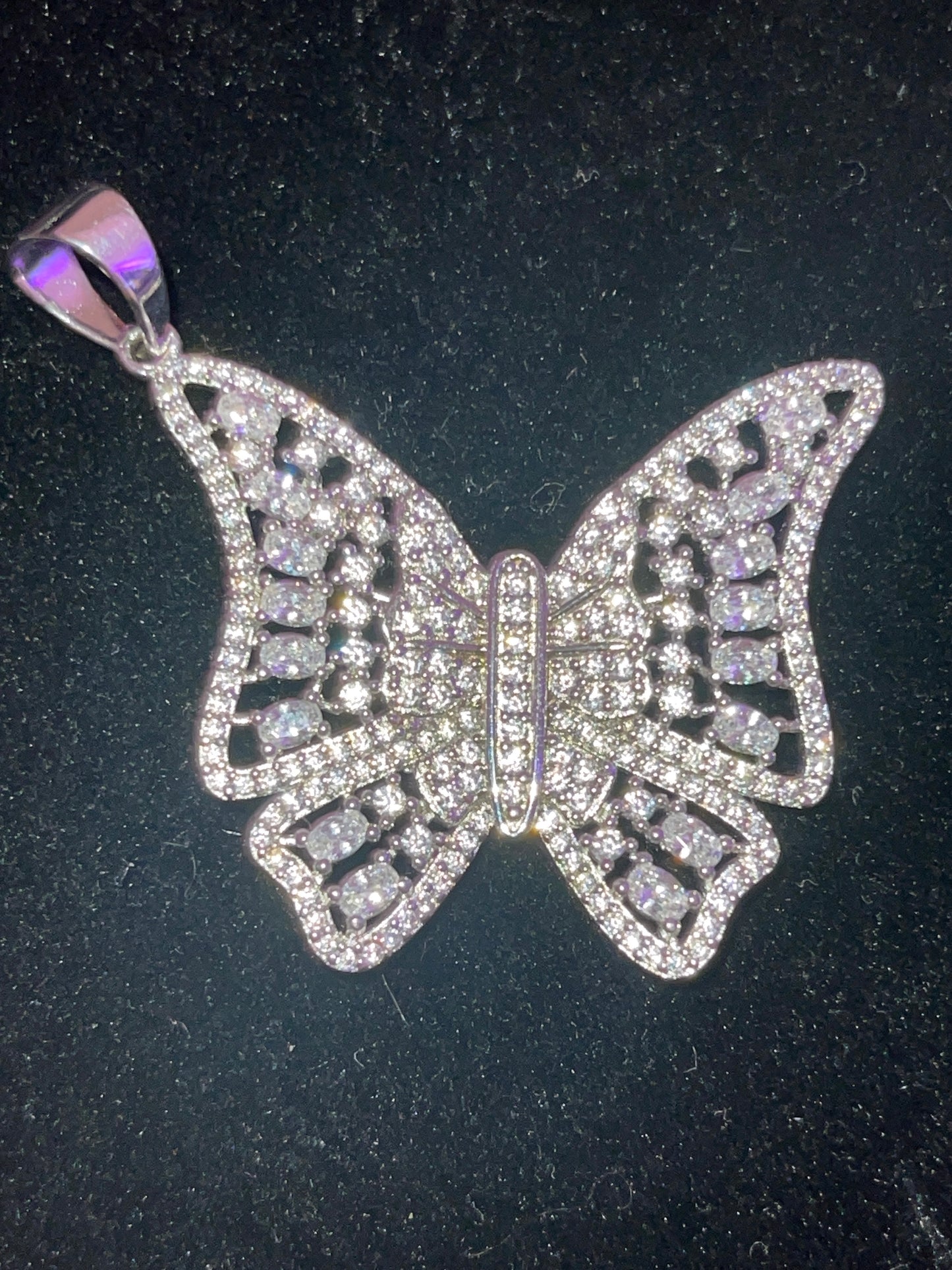 Ss.925 Butterfly Pendant