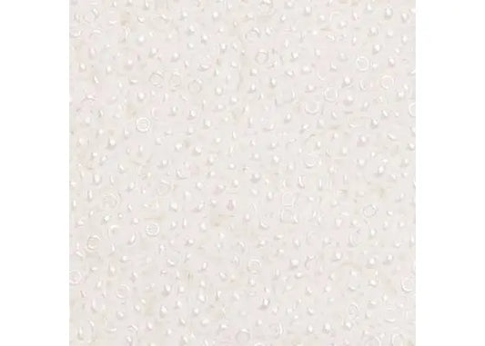 Czech Seed Beads 10/0 Pearl White 25g Vial